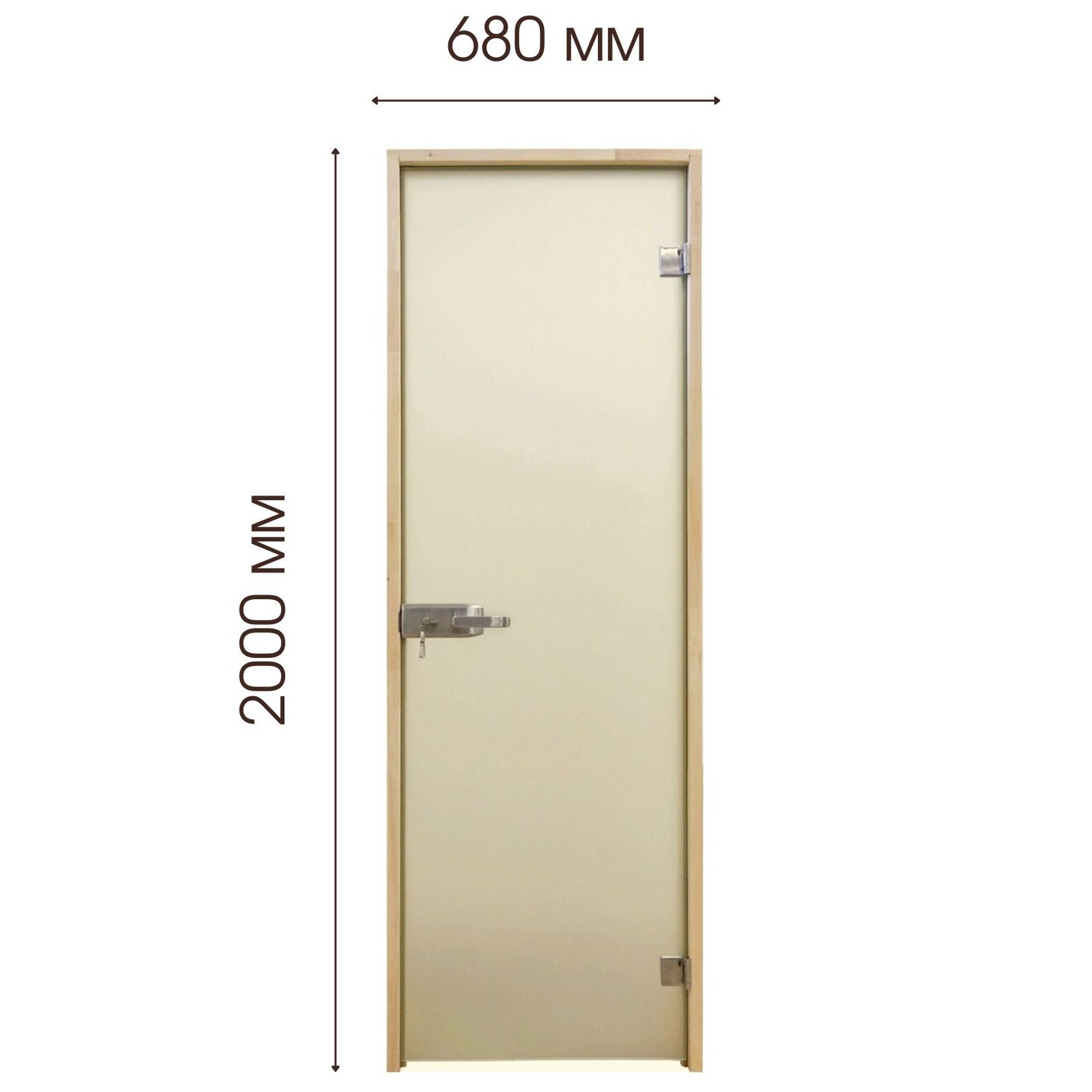 Двері міжкімнатні - Tesli Aqua White Sateen 2000х700