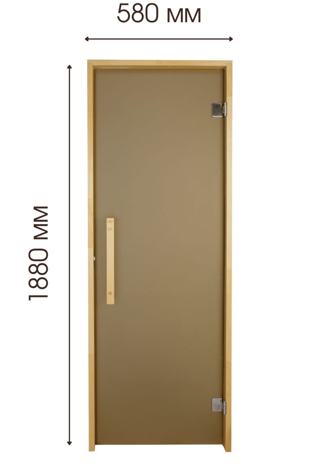 Двері для лазні та сауни Tesli Lux 1900х600
