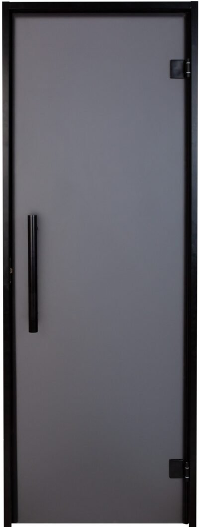 Двері для хамаму Tesli Antalya Black 1900х700