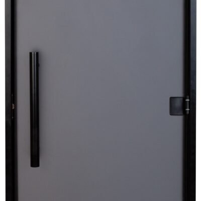 Двері для хамаму Tesli Antalya Black 2000х800