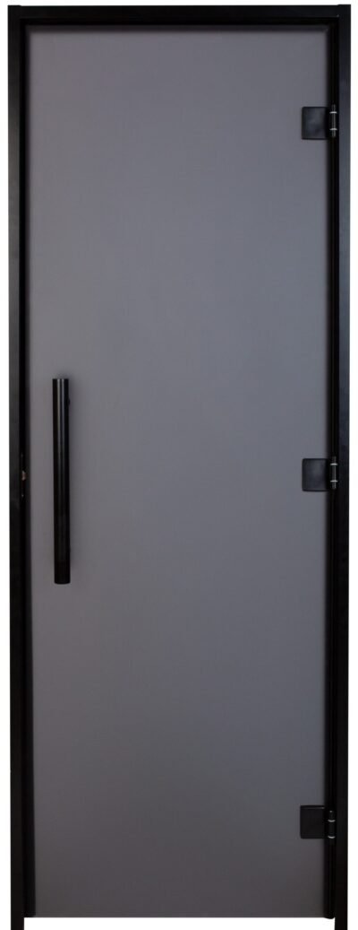 Двері для хамаму Tesli Antalya Black 2000х800