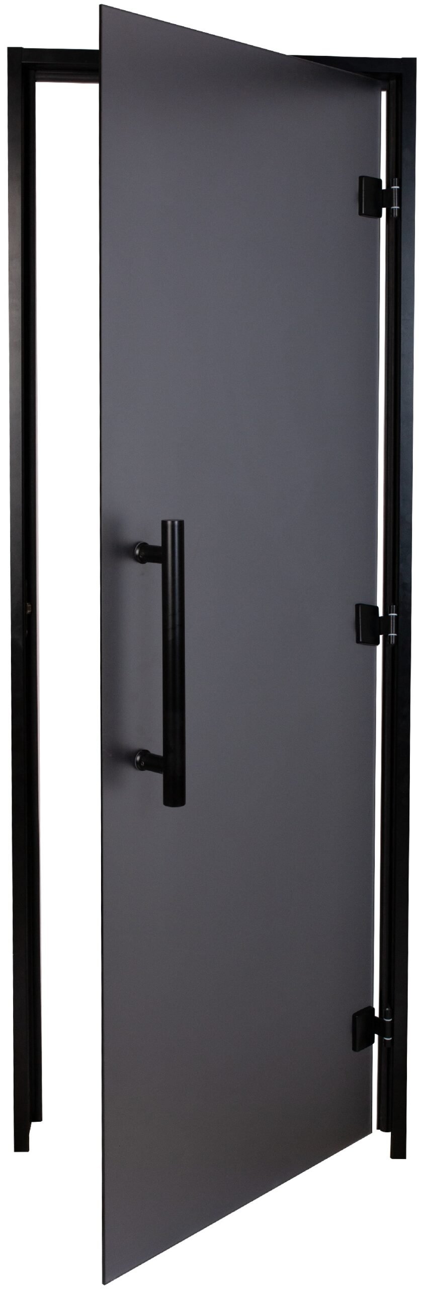 Двері для хамаму Tesli Antalya Black 2000х800