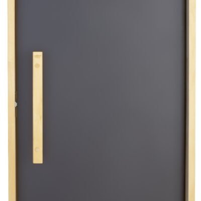 Двері для лазні та сауни Tesli Lux Graphite 1900х700