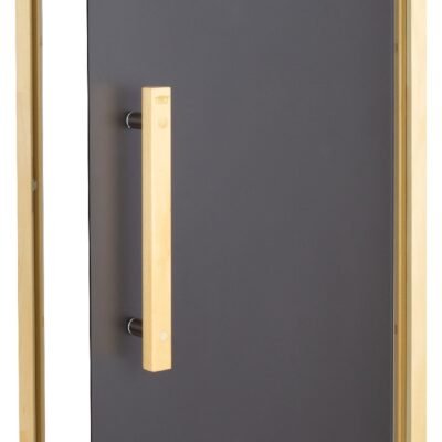 Двері для лазні та сауни Tesli Lux Graphite 1900х700