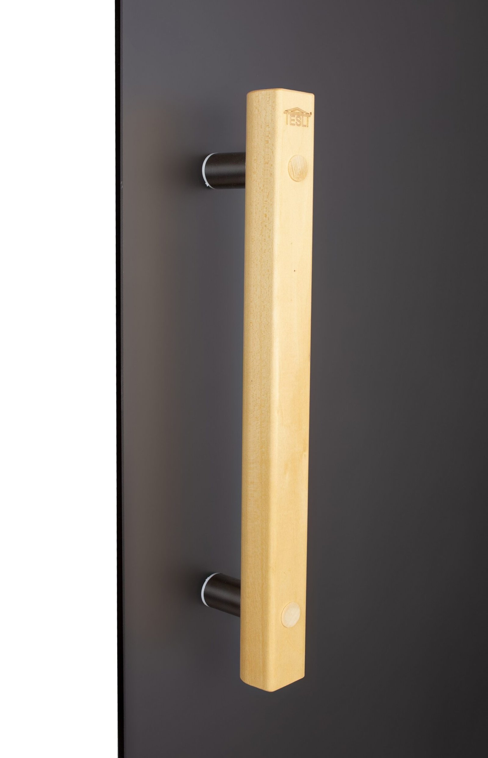Двері для лазні та сауни Tesli Lux Graphite 1900х700