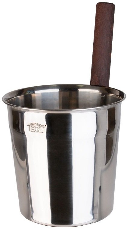 Шайка Tesli 5 л. Steel