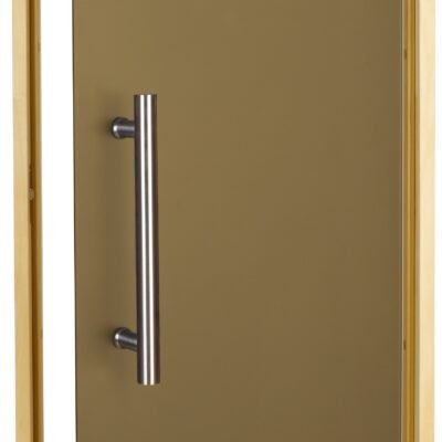 Двері для лазні та сауни Tesli Steel Sateen 1900х700